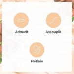 EVOLUDERM - Gel Douche Crémeux Argan Divin - 500 ml - 95% d'Origine Naturelle - Végan - Fabrication Française