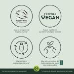 GARNIER Skin Active - Sérum Crème Booster D'Éclat 2-En-1 - Hydratation 72h & Éclat - FPS 25 - Vitamine C & Agrumes - Vegan & Cruelty Free - Peaux Ternes En Manque D'Éclat - 50 ml